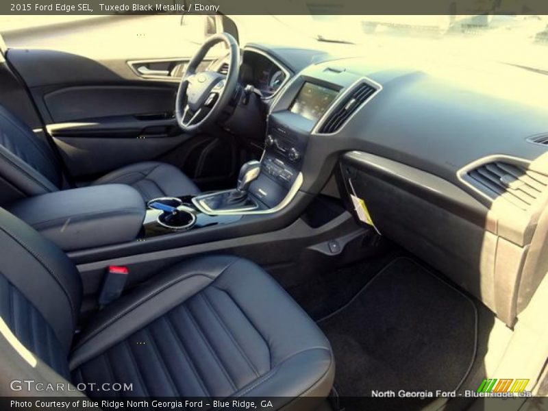 Tuxedo Black Metallic / Ebony 2015 Ford Edge SEL