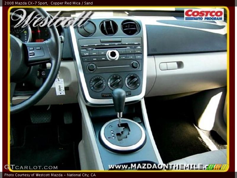 Copper Red Mica / Sand 2008 Mazda CX-7 Sport