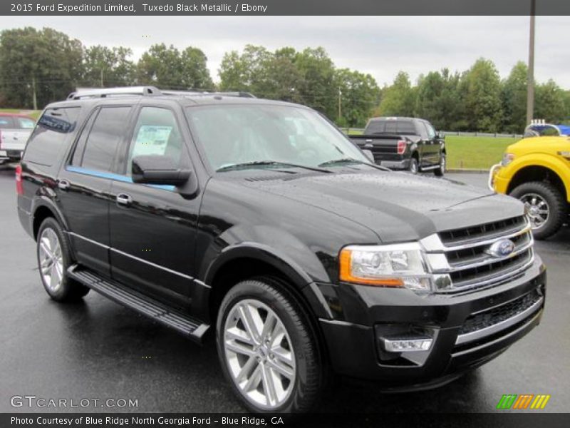 Tuxedo Black Metallic / Ebony 2015 Ford Expedition Limited