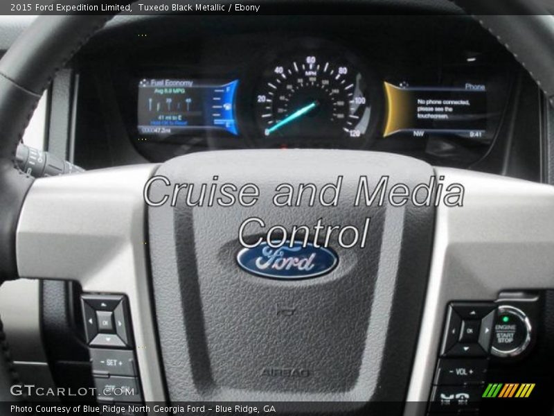 Tuxedo Black Metallic / Ebony 2015 Ford Expedition Limited