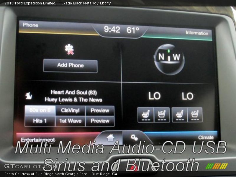 Tuxedo Black Metallic / Ebony 2015 Ford Expedition Limited