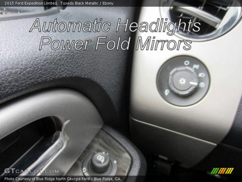 Tuxedo Black Metallic / Ebony 2015 Ford Expedition Limited
