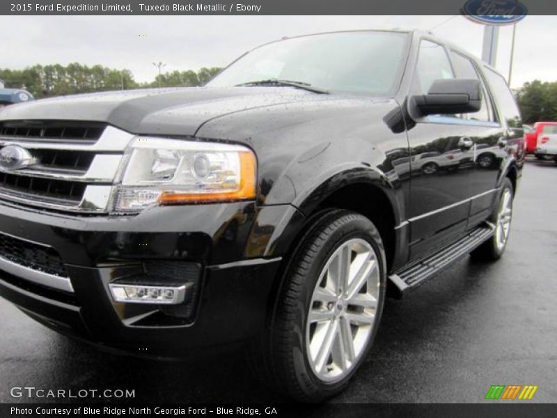 Tuxedo Black Metallic / Ebony 2015 Ford Expedition Limited