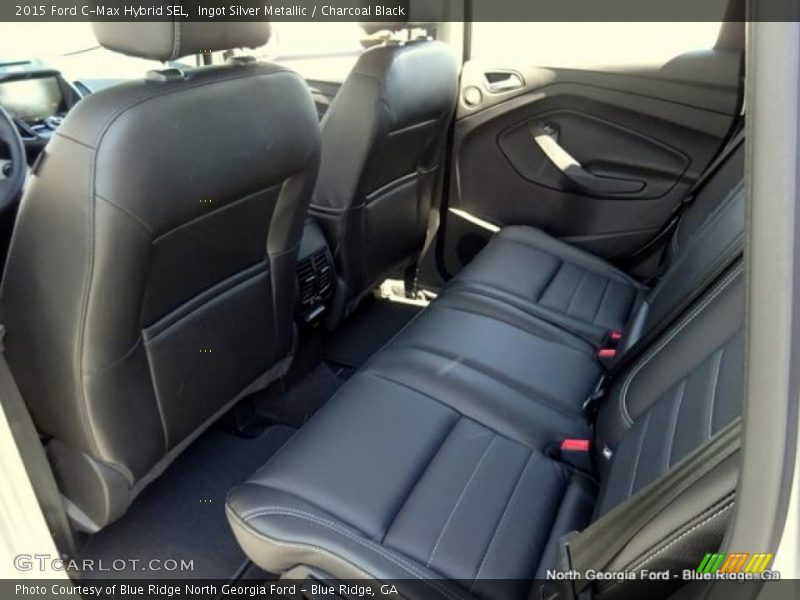 Ingot Silver Metallic / Charcoal Black 2015 Ford C-Max Hybrid SEL