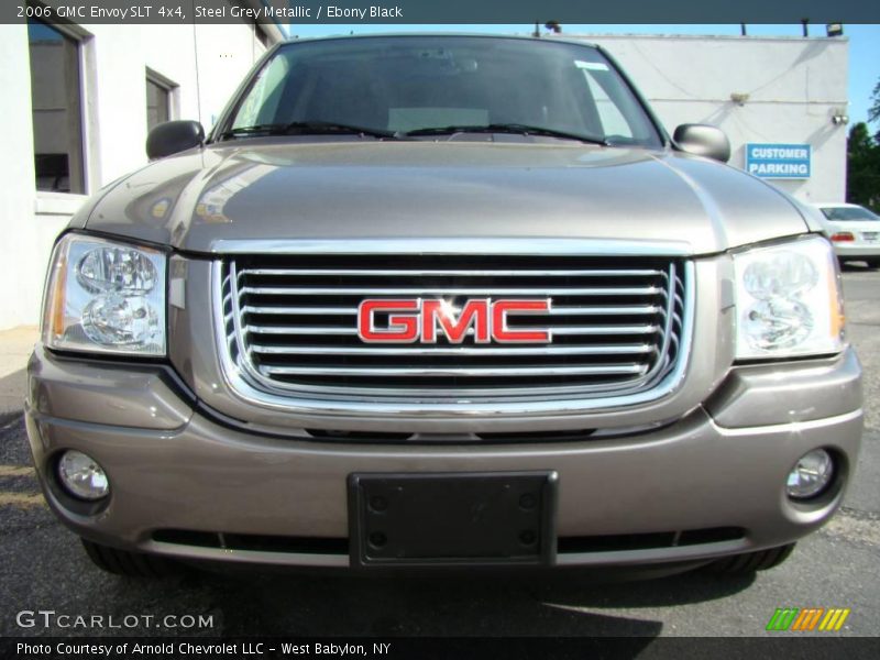 Steel Grey Metallic / Ebony Black 2006 GMC Envoy SLT 4x4
