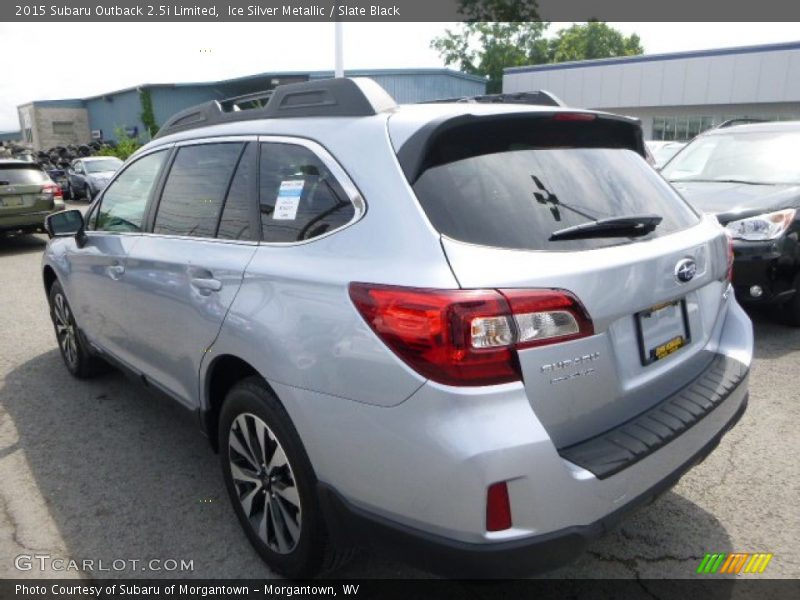 Ice Silver Metallic / Slate Black 2015 Subaru Outback 2.5i Limited