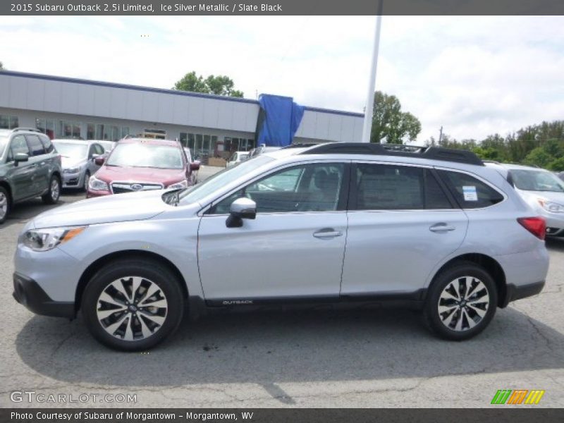 Ice Silver Metallic / Slate Black 2015 Subaru Outback 2.5i Limited