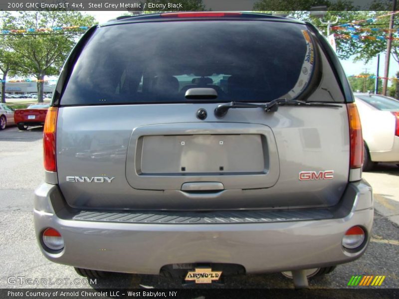 Steel Grey Metallic / Ebony Black 2006 GMC Envoy SLT 4x4