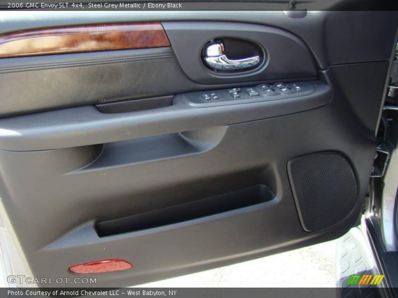Steel Grey Metallic / Ebony Black 2006 GMC Envoy SLT 4x4