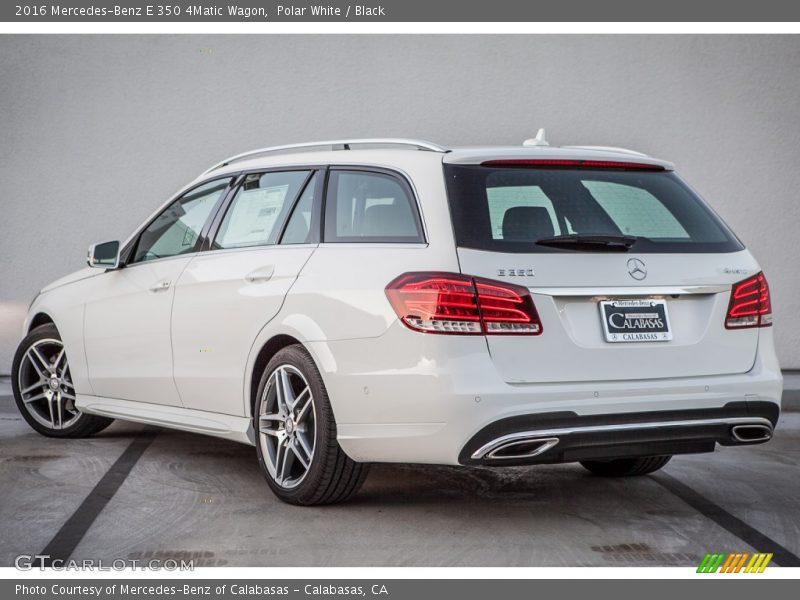 Polar White / Black 2016 Mercedes-Benz E 350 4Matic Wagon