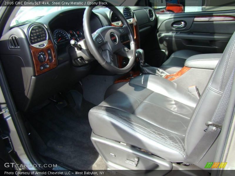 Steel Grey Metallic / Ebony Black 2006 GMC Envoy SLT 4x4