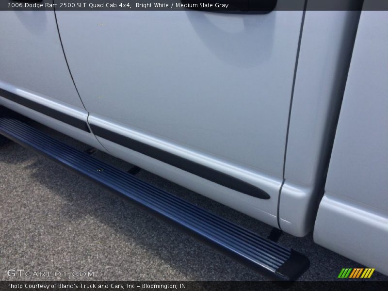 Bright White / Medium Slate Gray 2006 Dodge Ram 2500 SLT Quad Cab 4x4