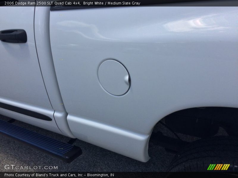 Bright White / Medium Slate Gray 2006 Dodge Ram 2500 SLT Quad Cab 4x4