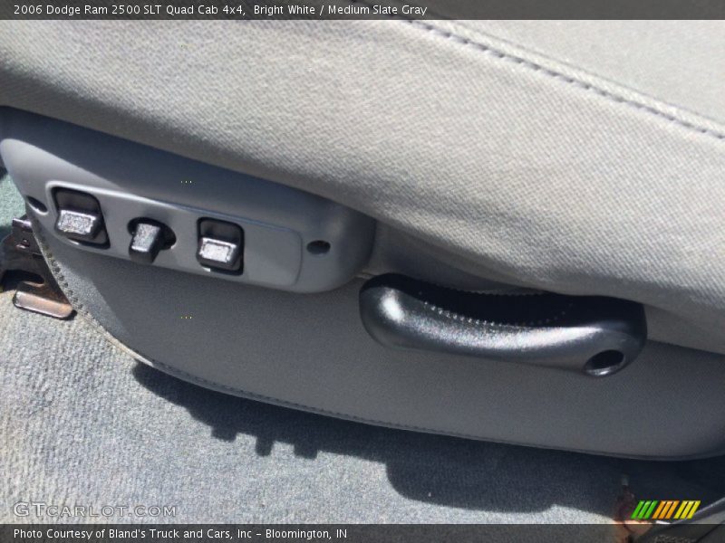 Bright White / Medium Slate Gray 2006 Dodge Ram 2500 SLT Quad Cab 4x4