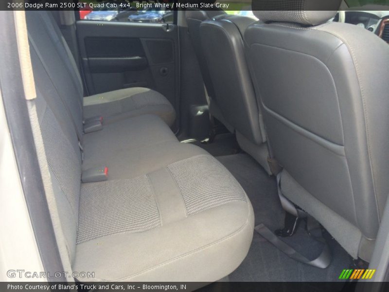Bright White / Medium Slate Gray 2006 Dodge Ram 2500 SLT Quad Cab 4x4