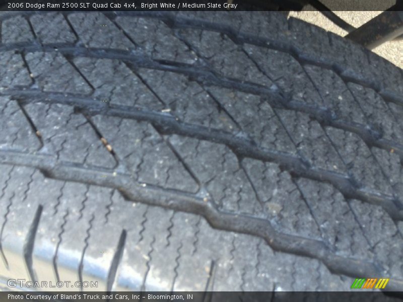 Bright White / Medium Slate Gray 2006 Dodge Ram 2500 SLT Quad Cab 4x4