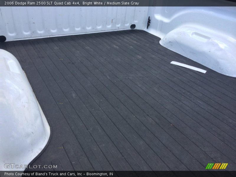 Bright White / Medium Slate Gray 2006 Dodge Ram 2500 SLT Quad Cab 4x4