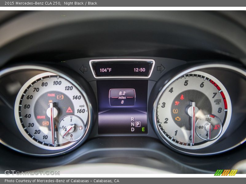 Night Black / Black 2015 Mercedes-Benz CLA 250