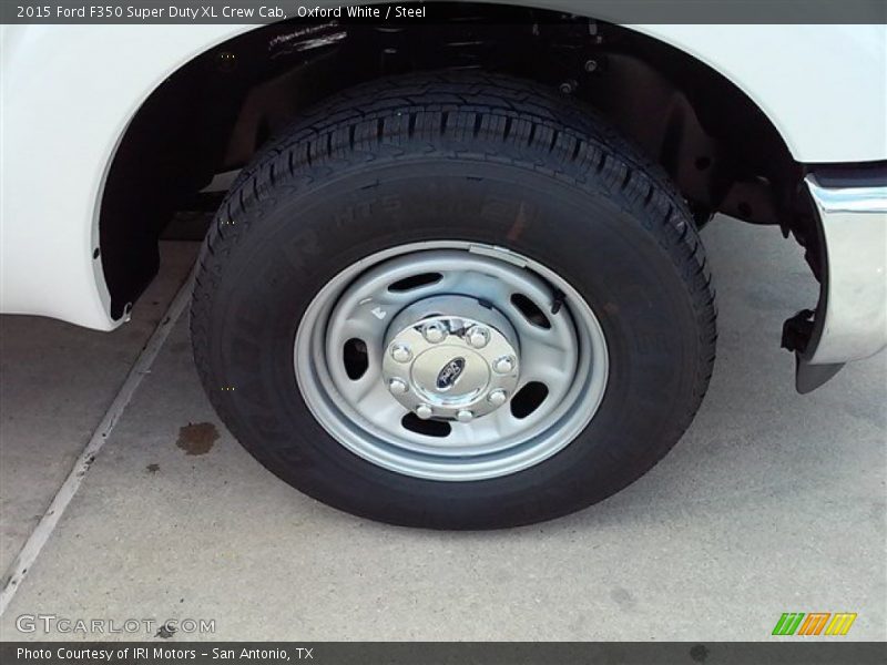 Oxford White / Steel 2015 Ford F350 Super Duty XL Crew Cab