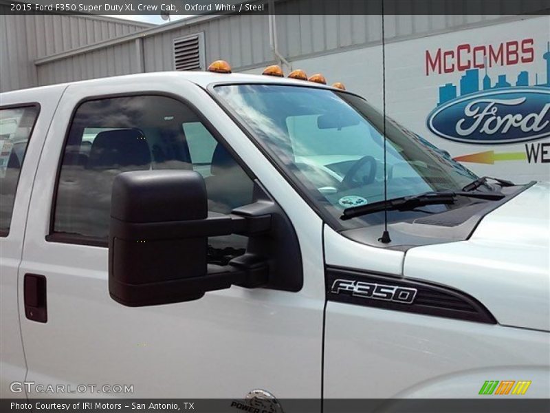 Oxford White / Steel 2015 Ford F350 Super Duty XL Crew Cab