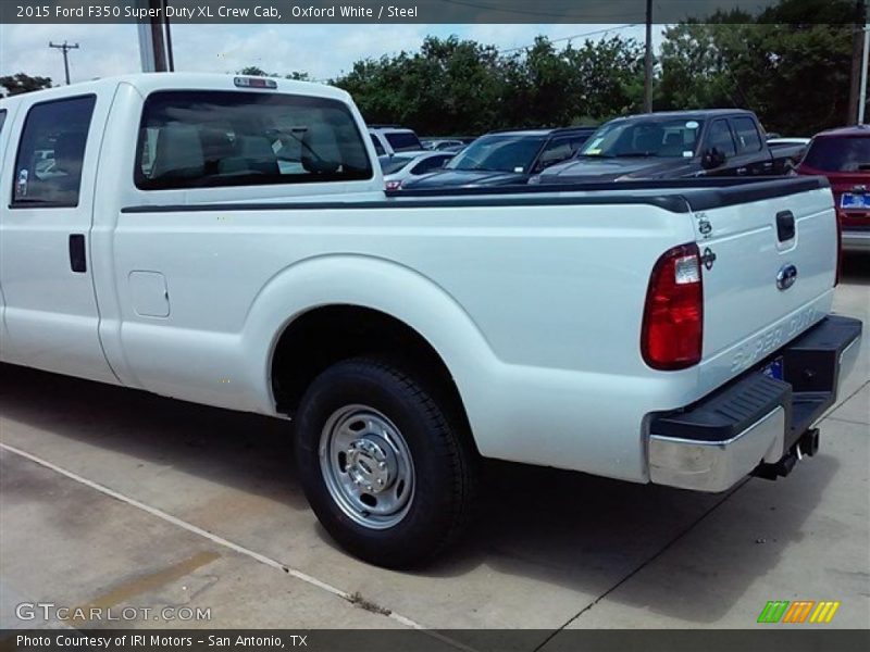 Oxford White / Steel 2015 Ford F350 Super Duty XL Crew Cab