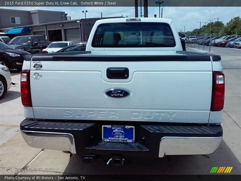 Oxford White / Steel 2015 Ford F350 Super Duty XL Crew Cab