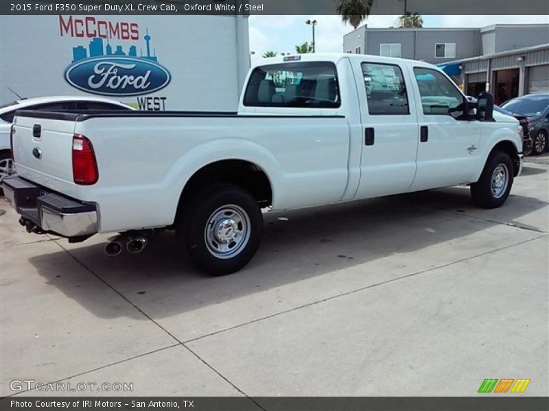 Oxford White / Steel 2015 Ford F350 Super Duty XL Crew Cab