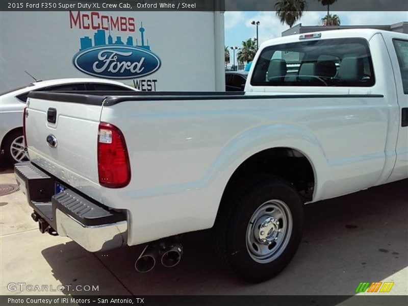 Oxford White / Steel 2015 Ford F350 Super Duty XL Crew Cab