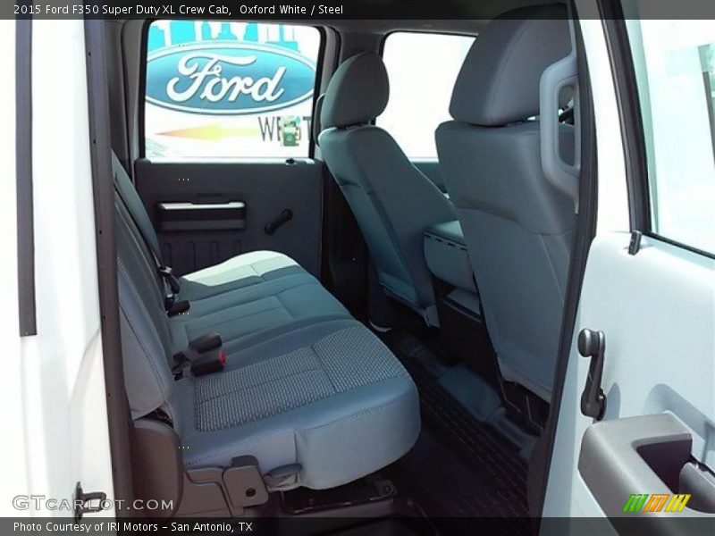 Oxford White / Steel 2015 Ford F350 Super Duty XL Crew Cab