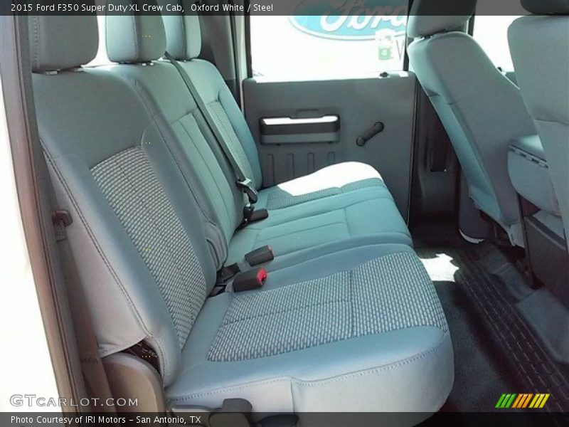 Oxford White / Steel 2015 Ford F350 Super Duty XL Crew Cab