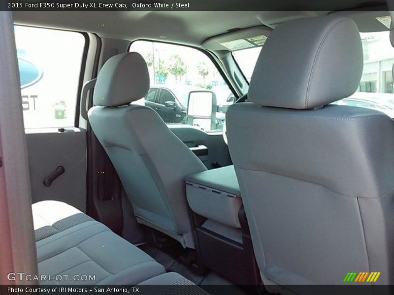 Oxford White / Steel 2015 Ford F350 Super Duty XL Crew Cab