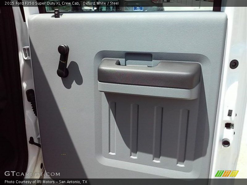 Oxford White / Steel 2015 Ford F350 Super Duty XL Crew Cab