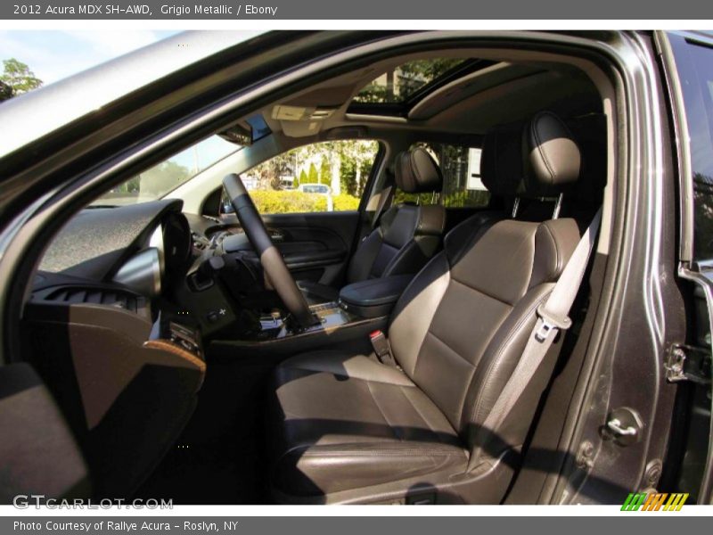 Grigio Metallic / Ebony 2012 Acura MDX SH-AWD
