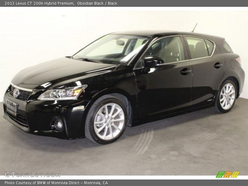 Obsidian Black / Black 2013 Lexus CT 200h Hybrid Premium