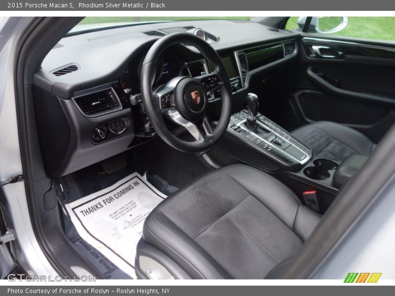  2015 Macan S Black Interior