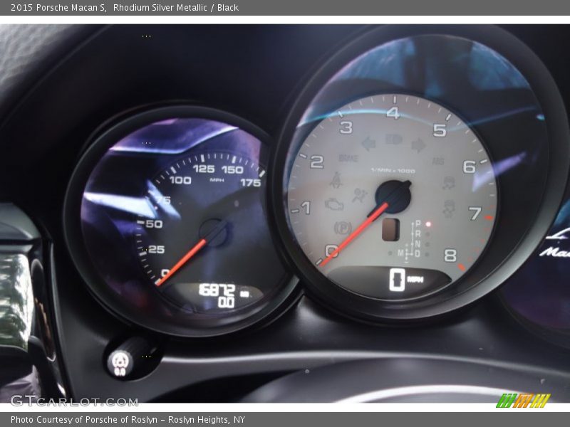  2015 Macan S S Gauges