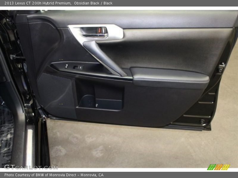 Obsidian Black / Black 2013 Lexus CT 200h Hybrid Premium