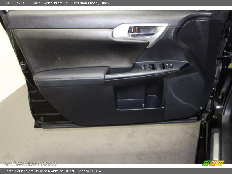 Obsidian Black / Black 2013 Lexus CT 200h Hybrid Premium