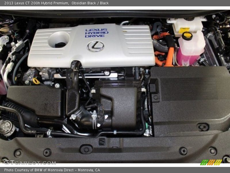 Obsidian Black / Black 2013 Lexus CT 200h Hybrid Premium