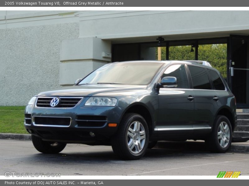Offroad Grey Metallic / Anthracite 2005 Volkswagen Touareg V8
