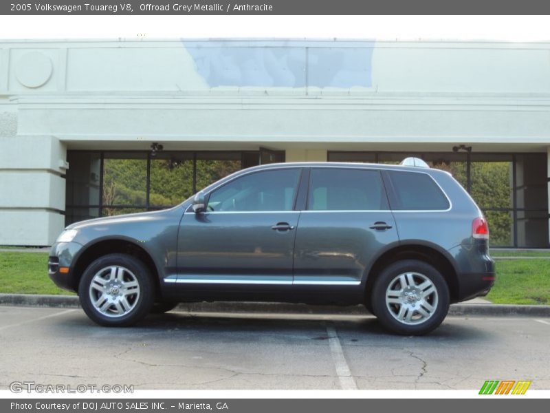 Offroad Grey Metallic / Anthracite 2005 Volkswagen Touareg V8