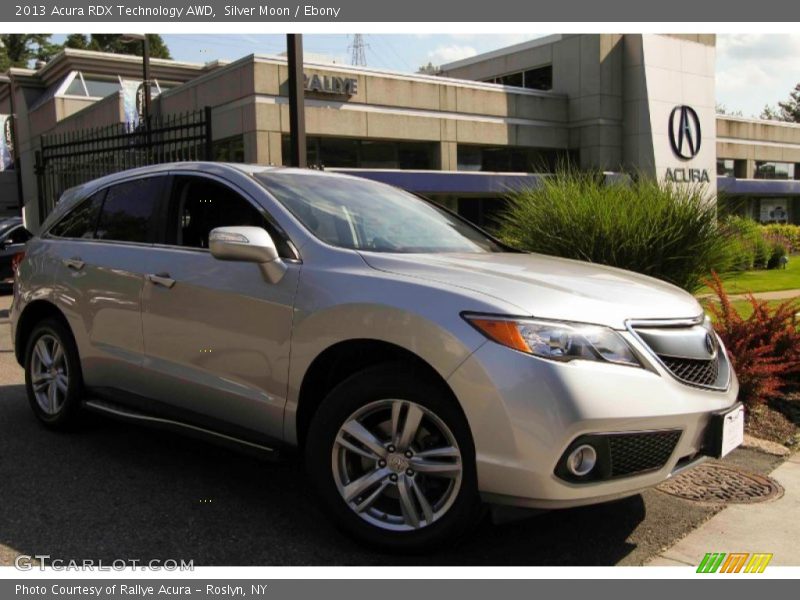 Silver Moon / Ebony 2013 Acura RDX Technology AWD