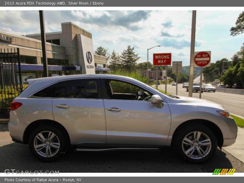Silver Moon / Ebony 2013 Acura RDX Technology AWD