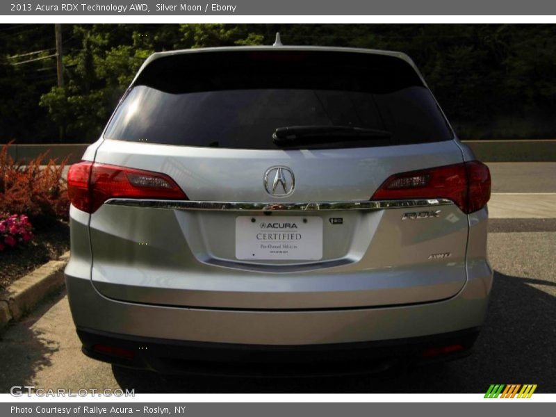 Silver Moon / Ebony 2013 Acura RDX Technology AWD