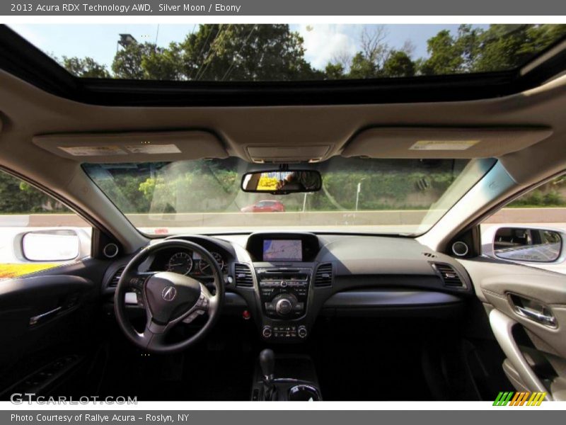 Silver Moon / Ebony 2013 Acura RDX Technology AWD