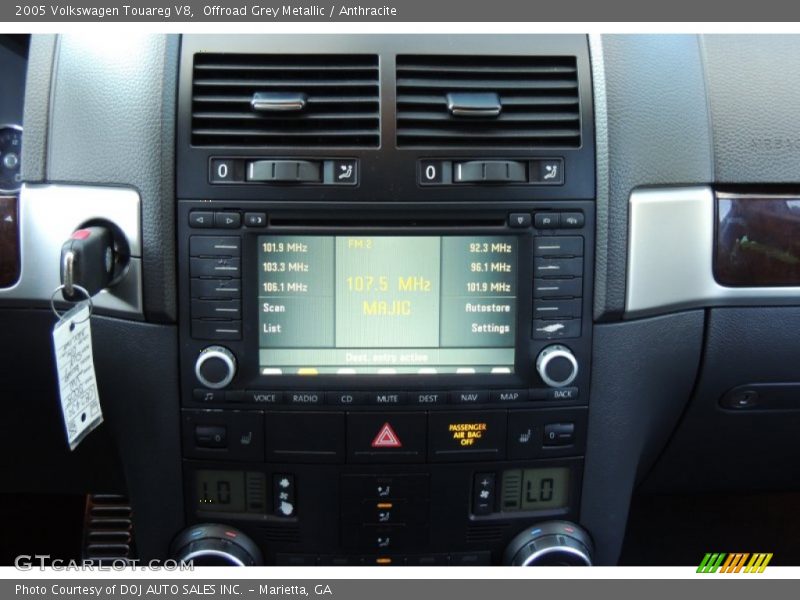 Offroad Grey Metallic / Anthracite 2005 Volkswagen Touareg V8