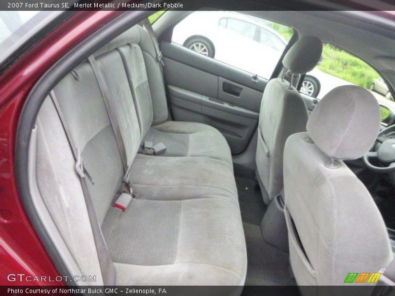 Merlot Metallic / Medium/Dark Pebble 2007 Ford Taurus SE