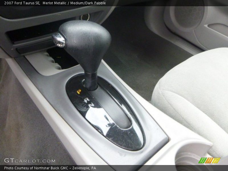 Merlot Metallic / Medium/Dark Pebble 2007 Ford Taurus SE