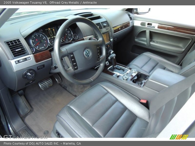 Offroad Grey Metallic / Anthracite 2005 Volkswagen Touareg V8