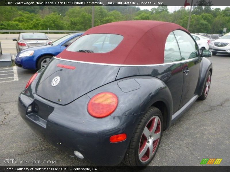 Dark Flint Metallic / Bordeaux Red 2005 Volkswagen New Beetle Dark Flint Edition Convertible